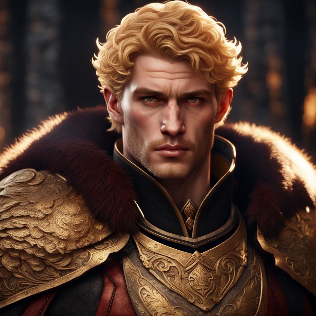 Cullen Rutherford Portrait in Detailed Fantasy Art