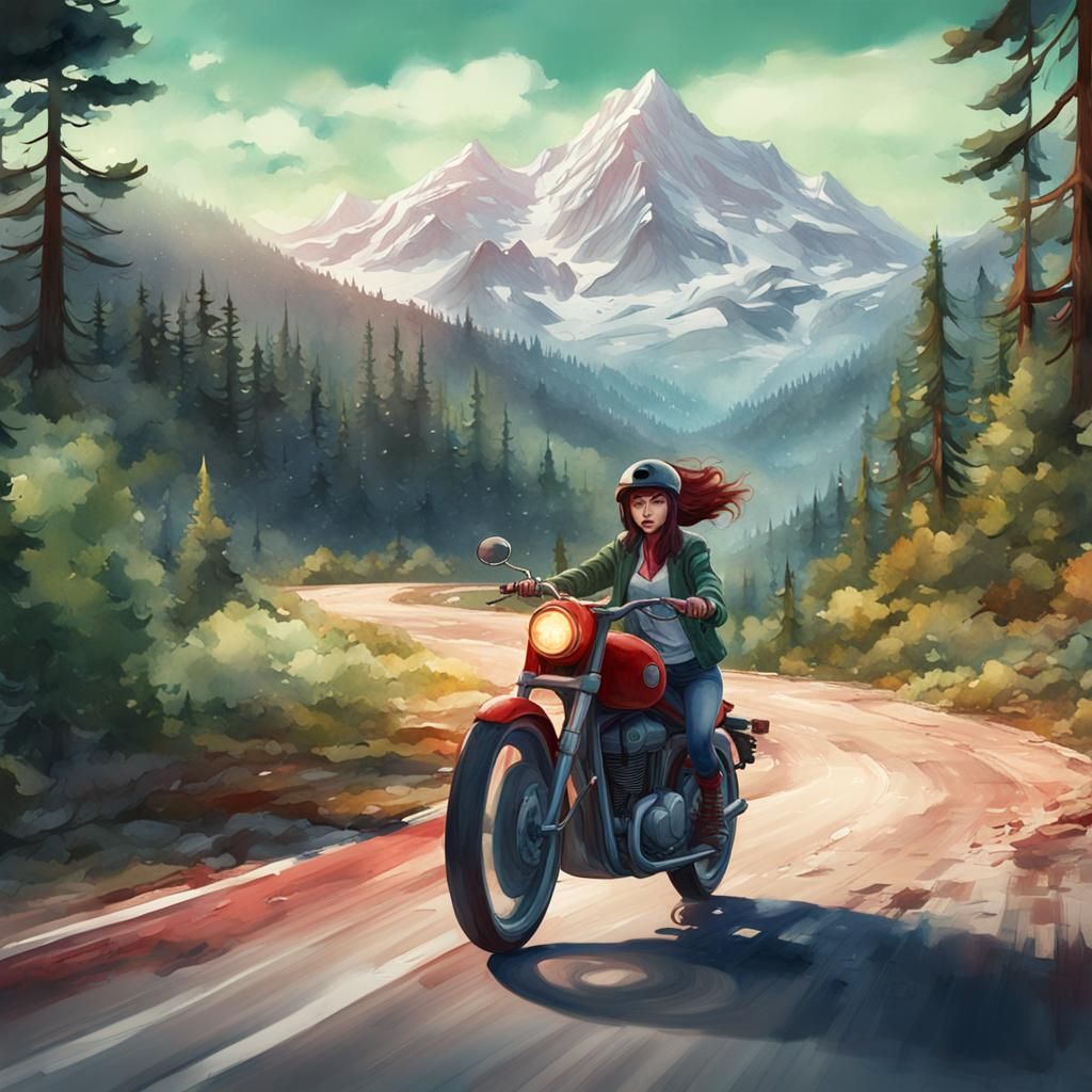 Bro is wearing a helmet!! We are making her survuve. Smart choices.