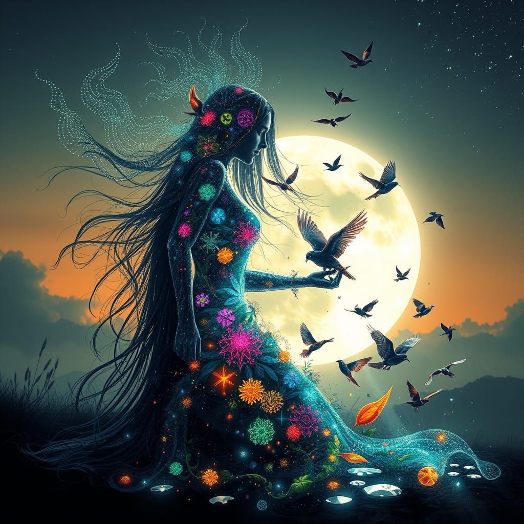 Ethereal Dreamscape: Woman as Mythical Being in Fantasy Art