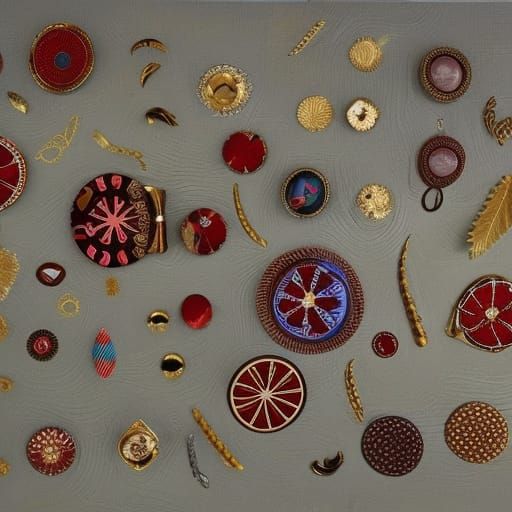 Leather, Metal and Jewels in Vivid Colors