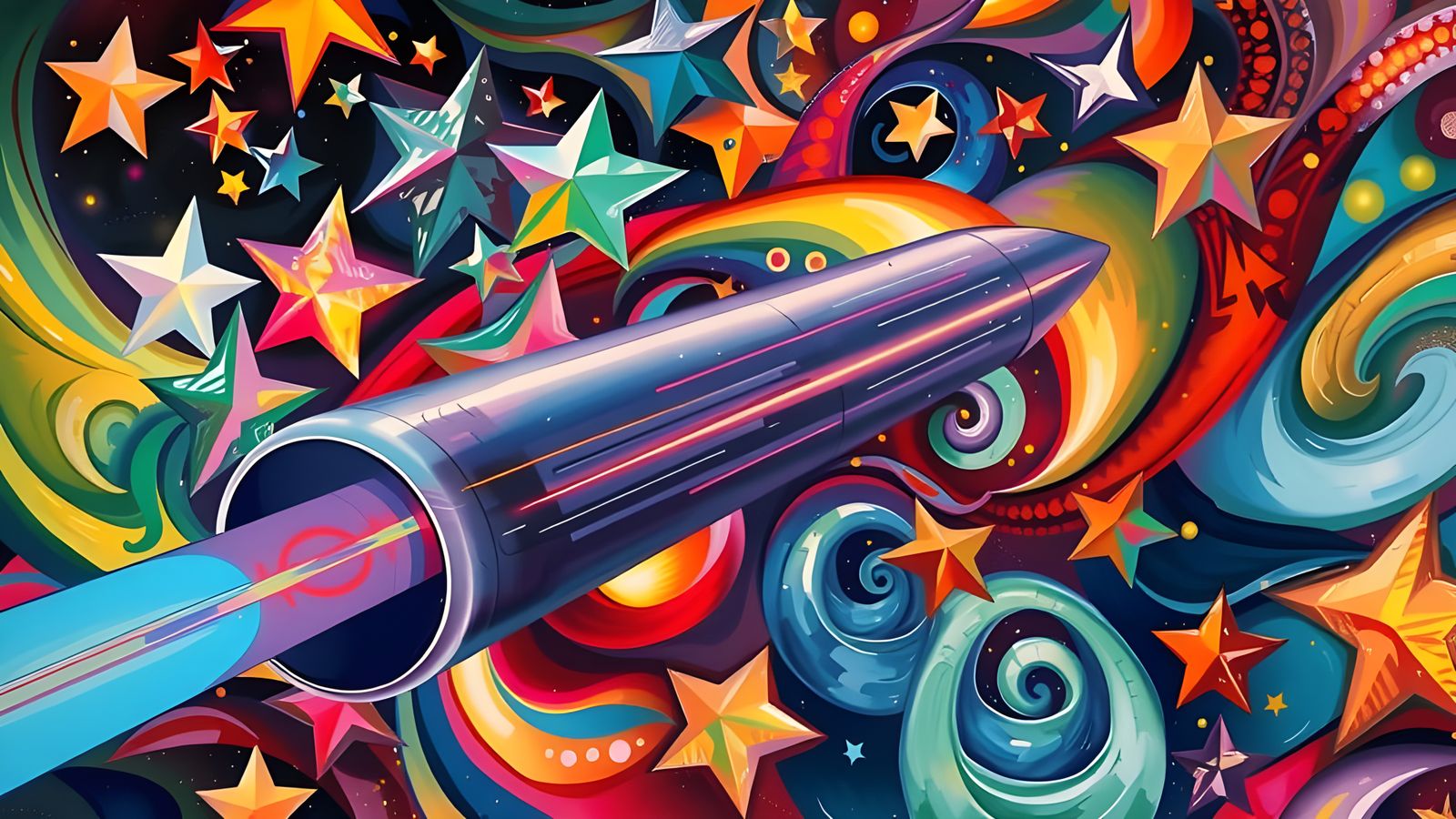 Cosmic Prolate Cylinder in Full Flight