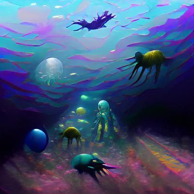 Colorful Coral Reef Ecosystem Underwater