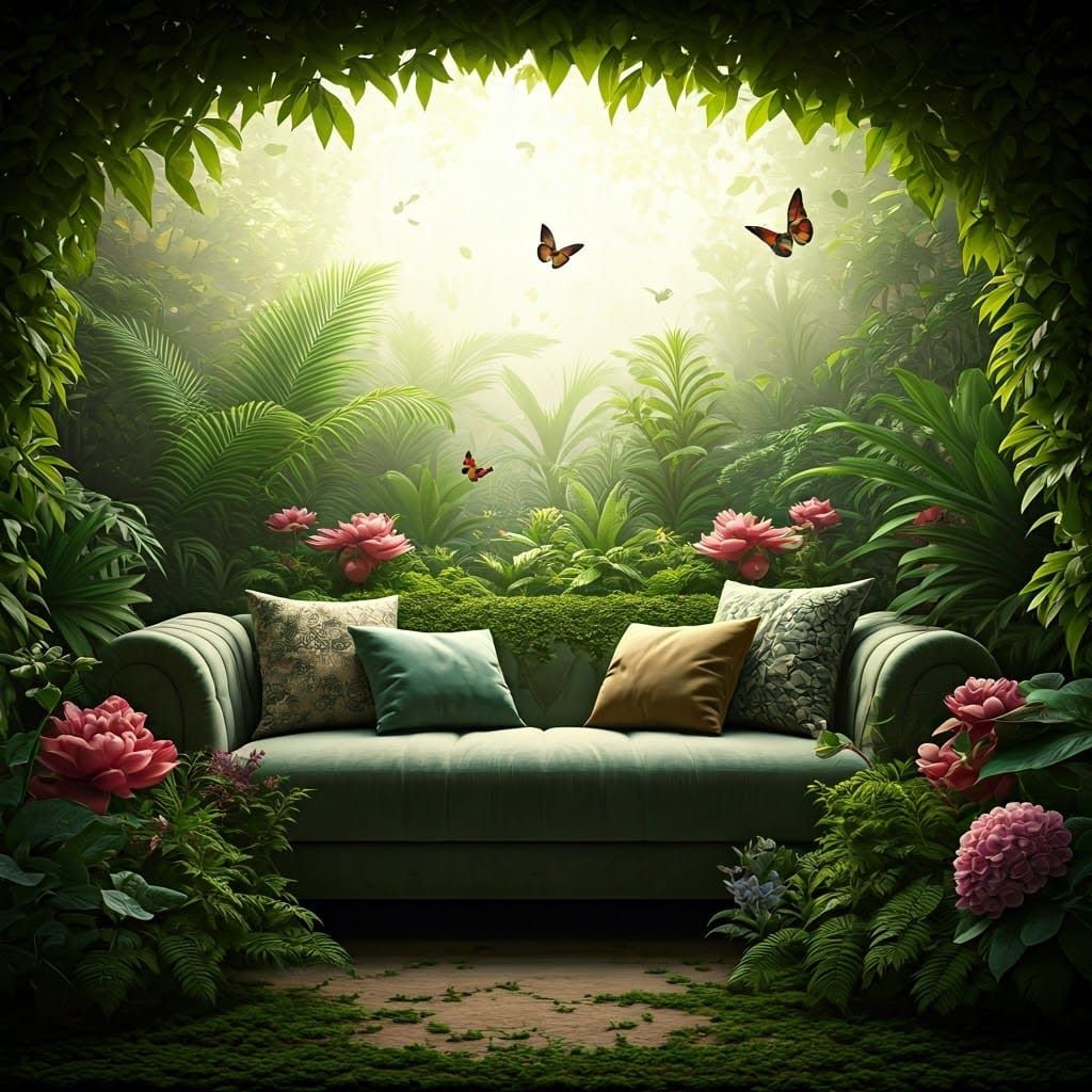 Luminous Oasis in the Heart of Nature