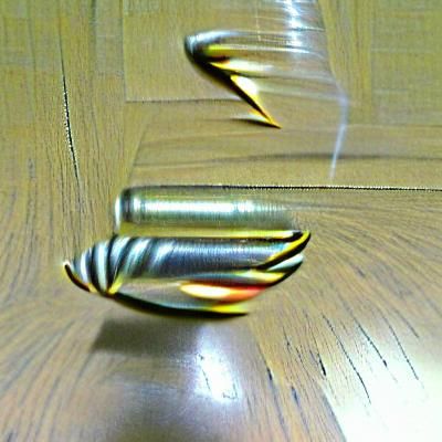 Abstract Bullet Twist in Motion