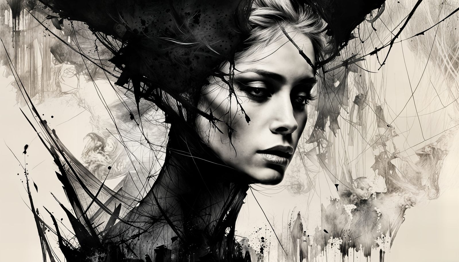 Demonic Princess Portrait Inspired by Chopin