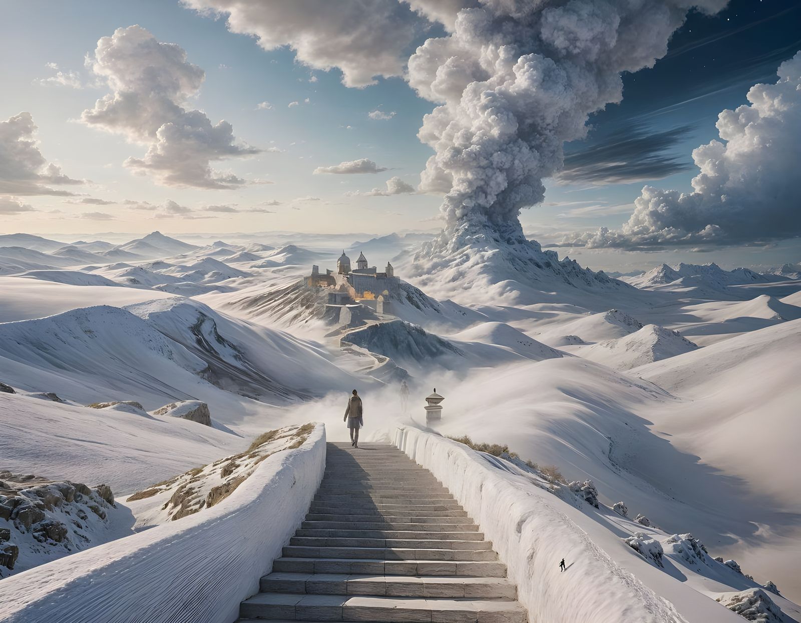 Minimalist Infinity: A Journey Through Infinite Space