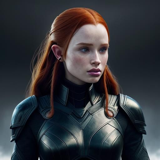 Elf Warrior in Fantasy Art Style