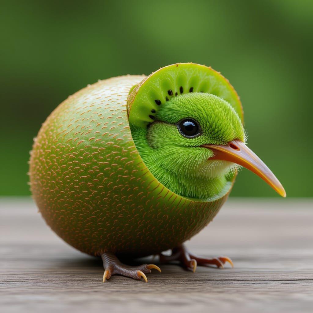 Kiwi Fruit Becomes Mythical Creature