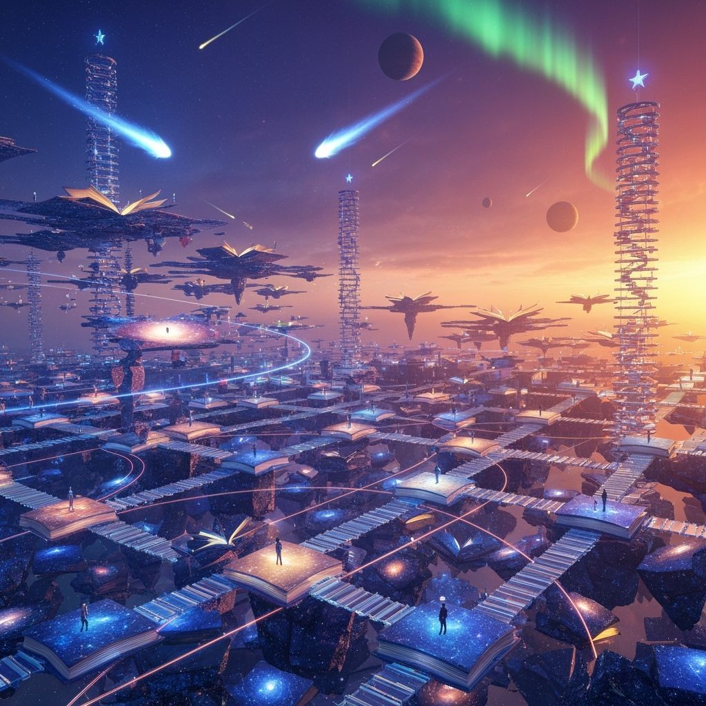 Cosmic Floating Library of Star Fragments