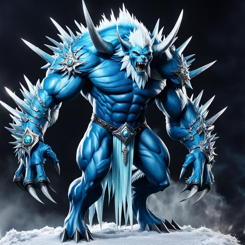 Icy Spiked Hel Beast Full Body