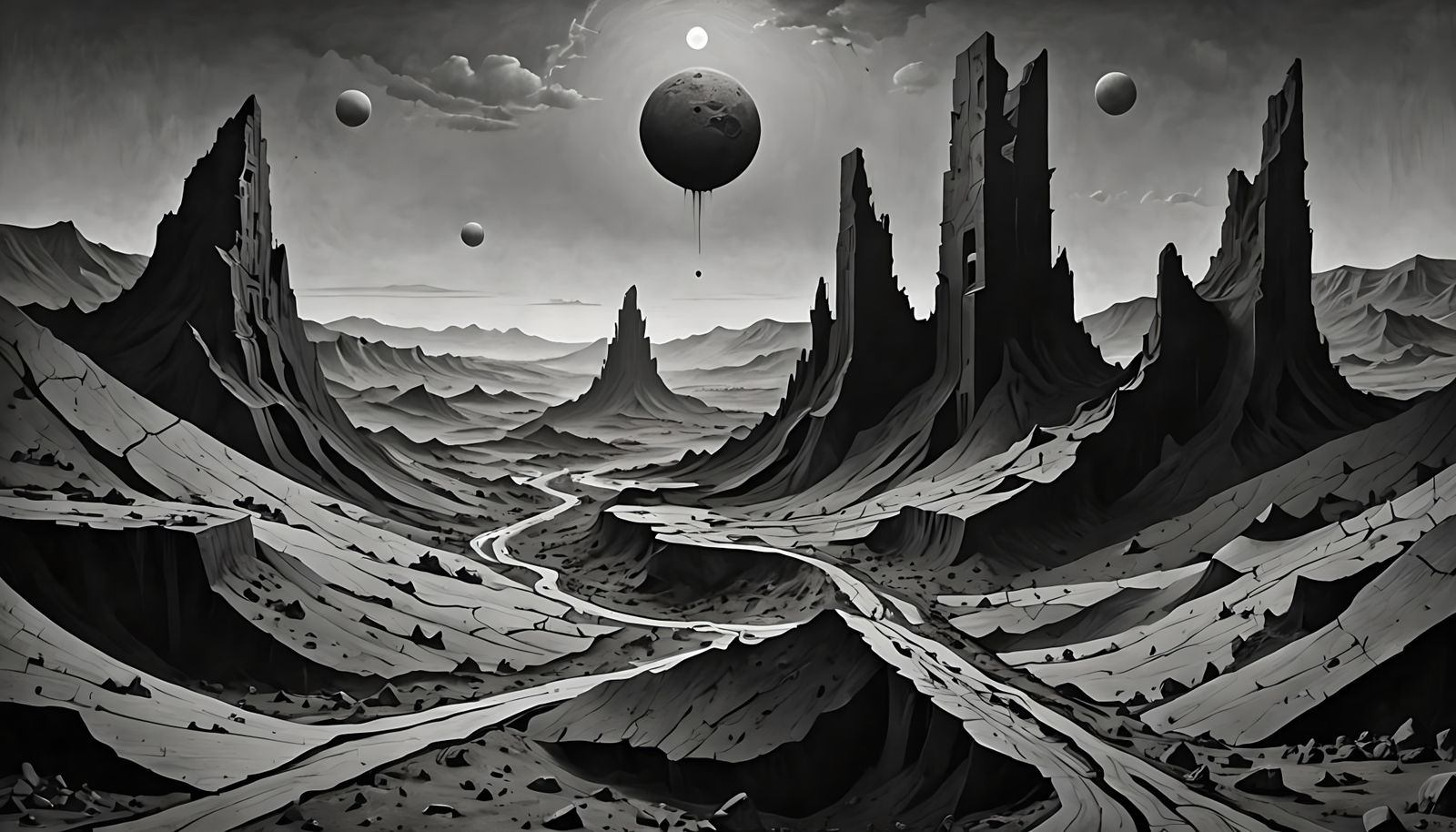 Barren Valley of Conflict: Surreal Constructivism