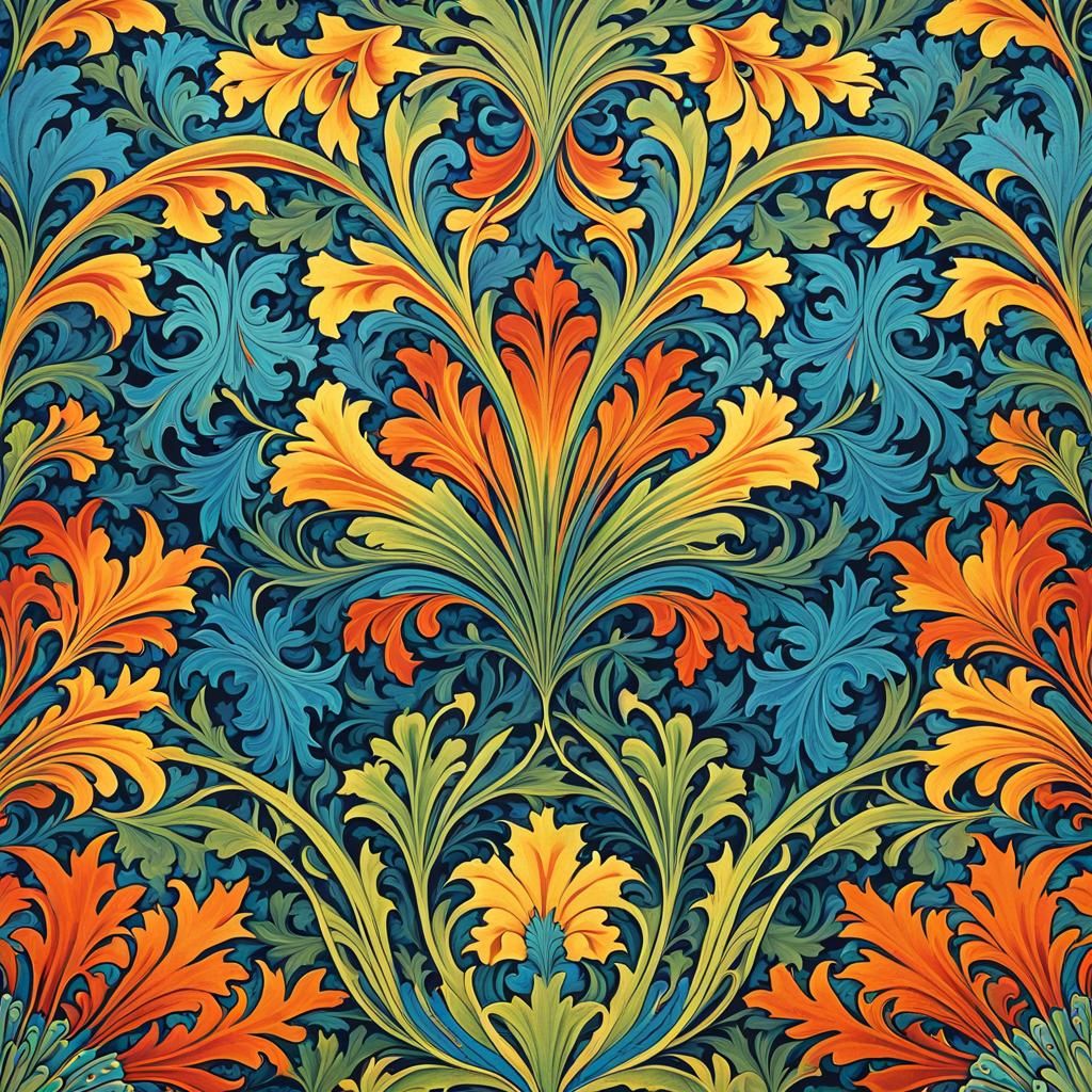 filigree split-complementary colors