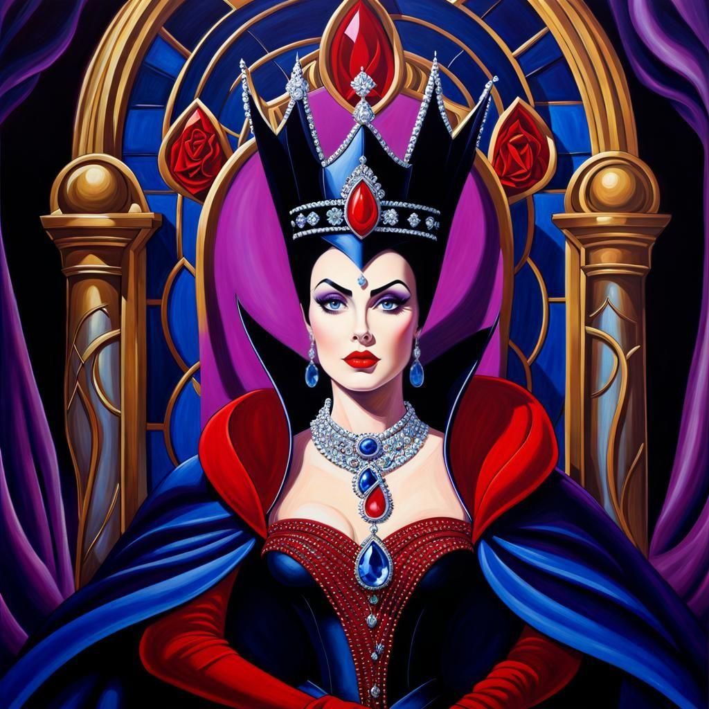 The Evil Queen from Disney's Snow White