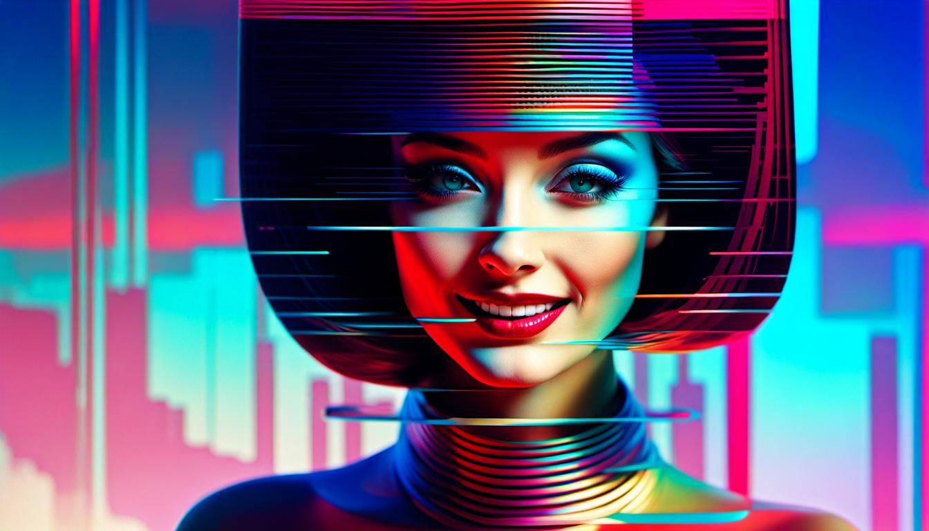 Glitch-Art Portrait