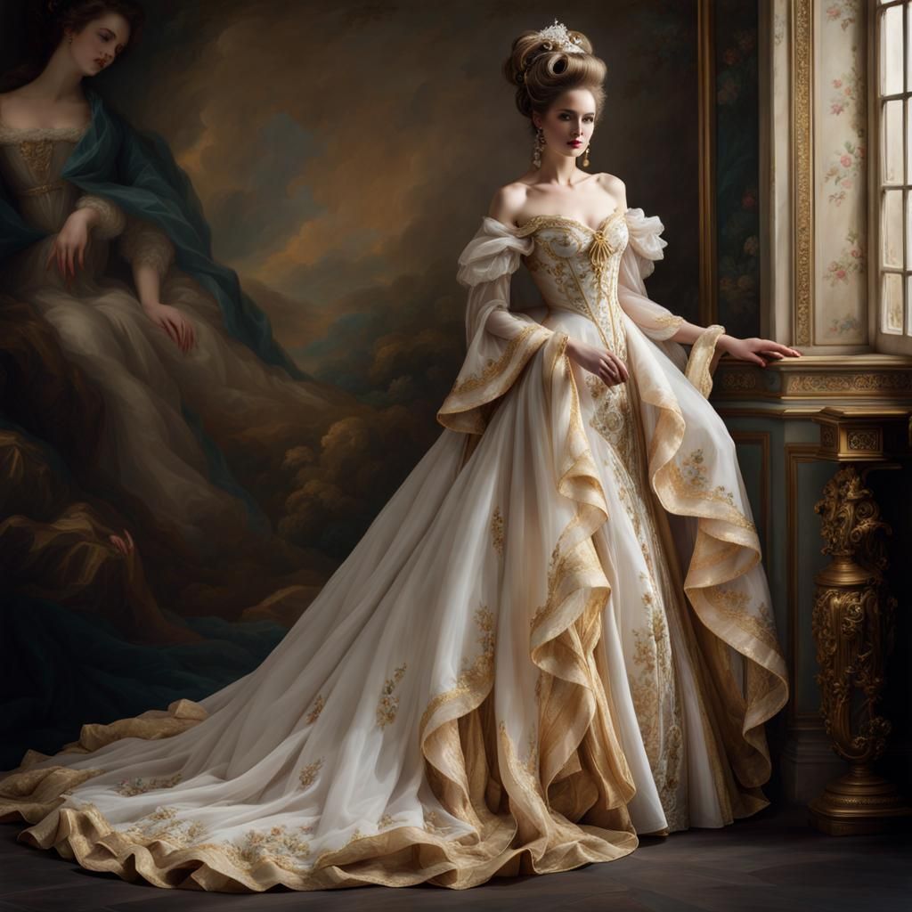 Rococo gown