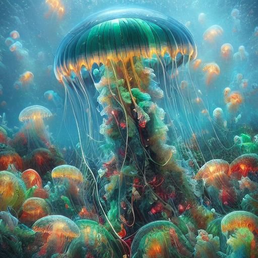 Deep Ocean - Golden Pond of Kazhur, Agartha