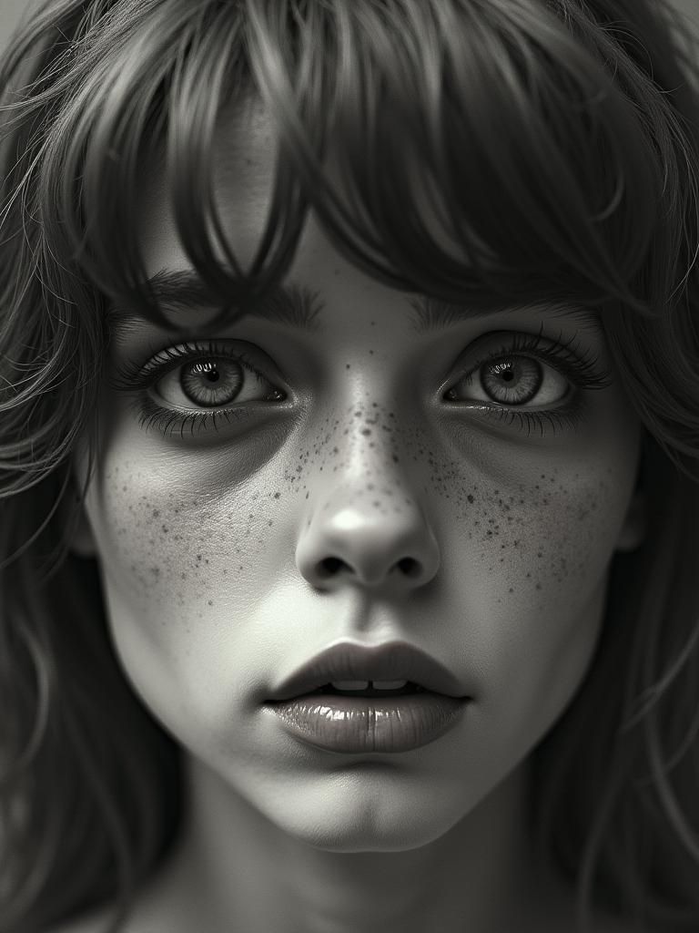 Superfluid Helium Eyes Character Design