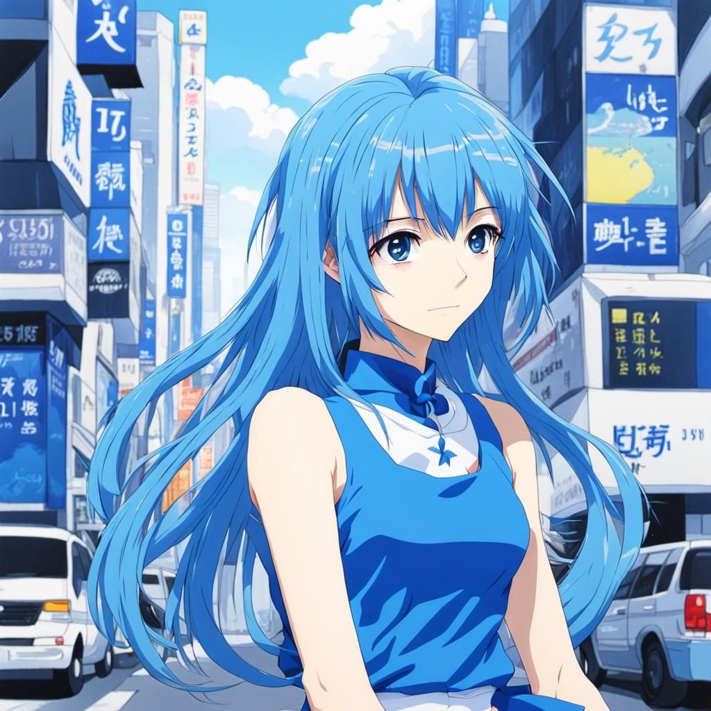 La Blue Girl Anime