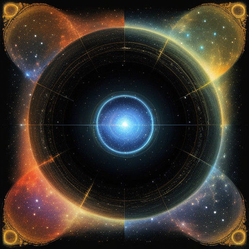 Celestial Cosmos Unfolds in Geometric Harmony