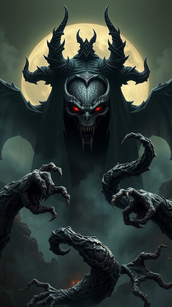 Mysterious Dark Sovereign Reigns Supreme in a Haunting, Maca...