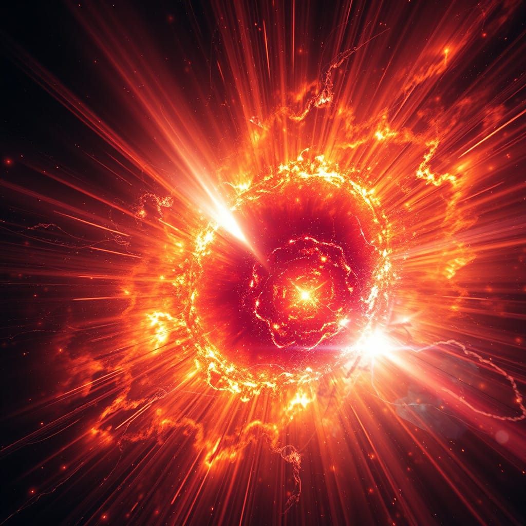 Breathtaking Supernova Illuminates the Cosmos in Vibrant Hyp...