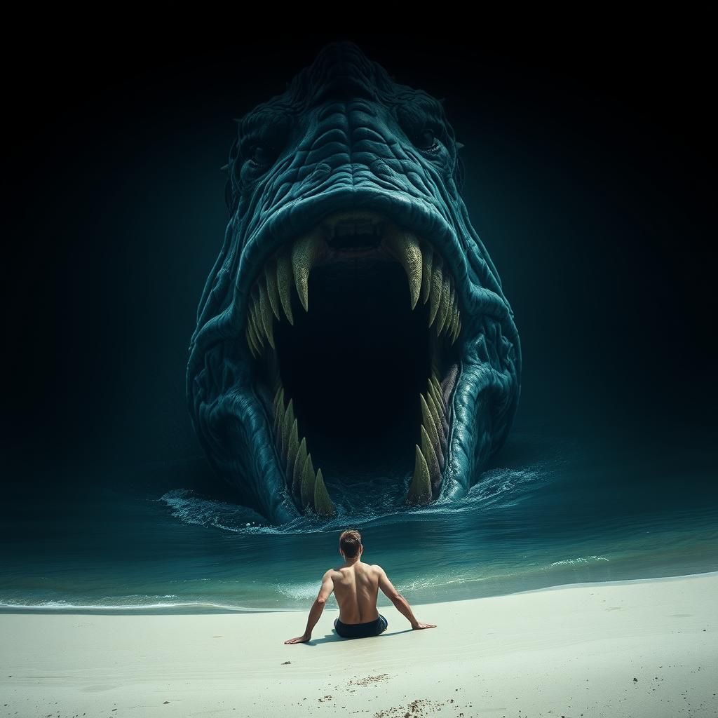 Terrifying Sea Serpent Horror: A Thalassophobia Nightmare