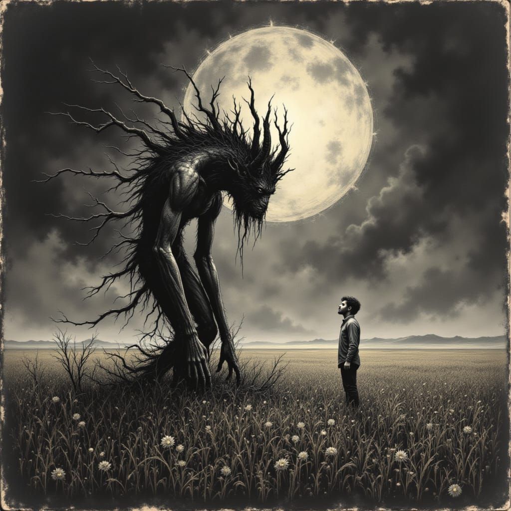 Demonic Deal for a Wife on Moonlit Farm