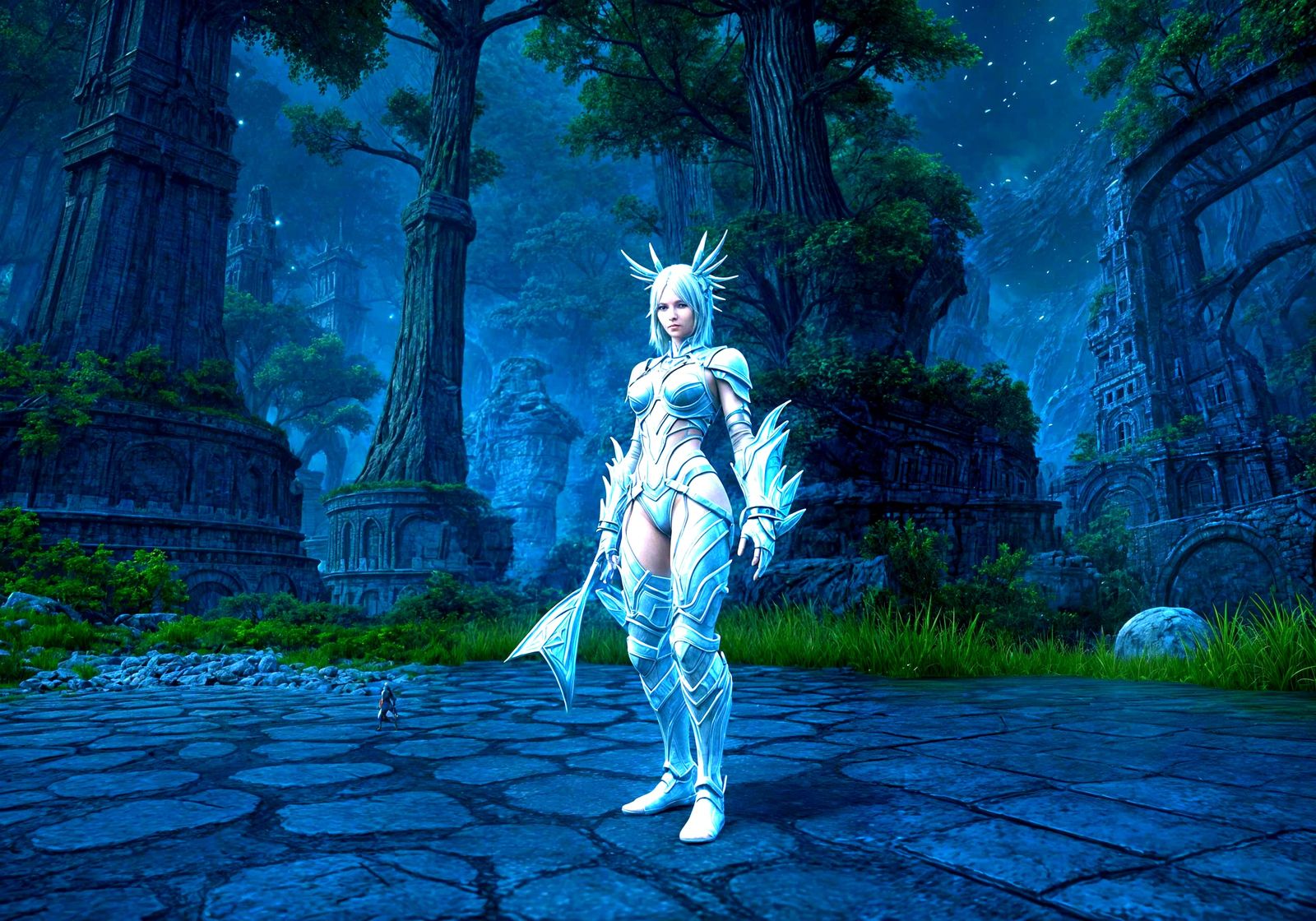 Abstract Bodyscape in MMORPG Style