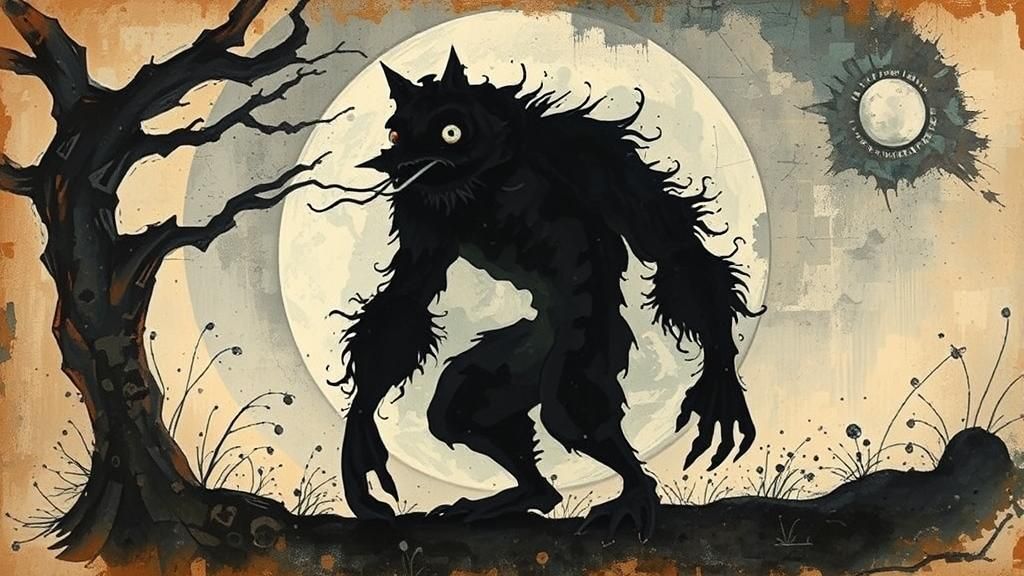 Angler Fish Oil Painting in Pop Surrealism Style