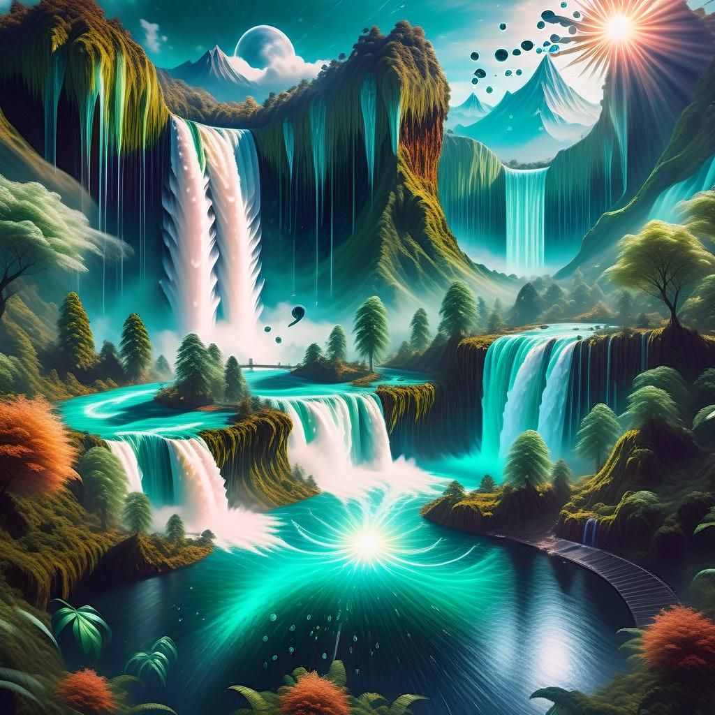 Fantasy Waterfall