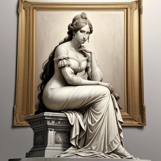 Jean-Auguste-Dominique Ingres: Known for his meticulous line...