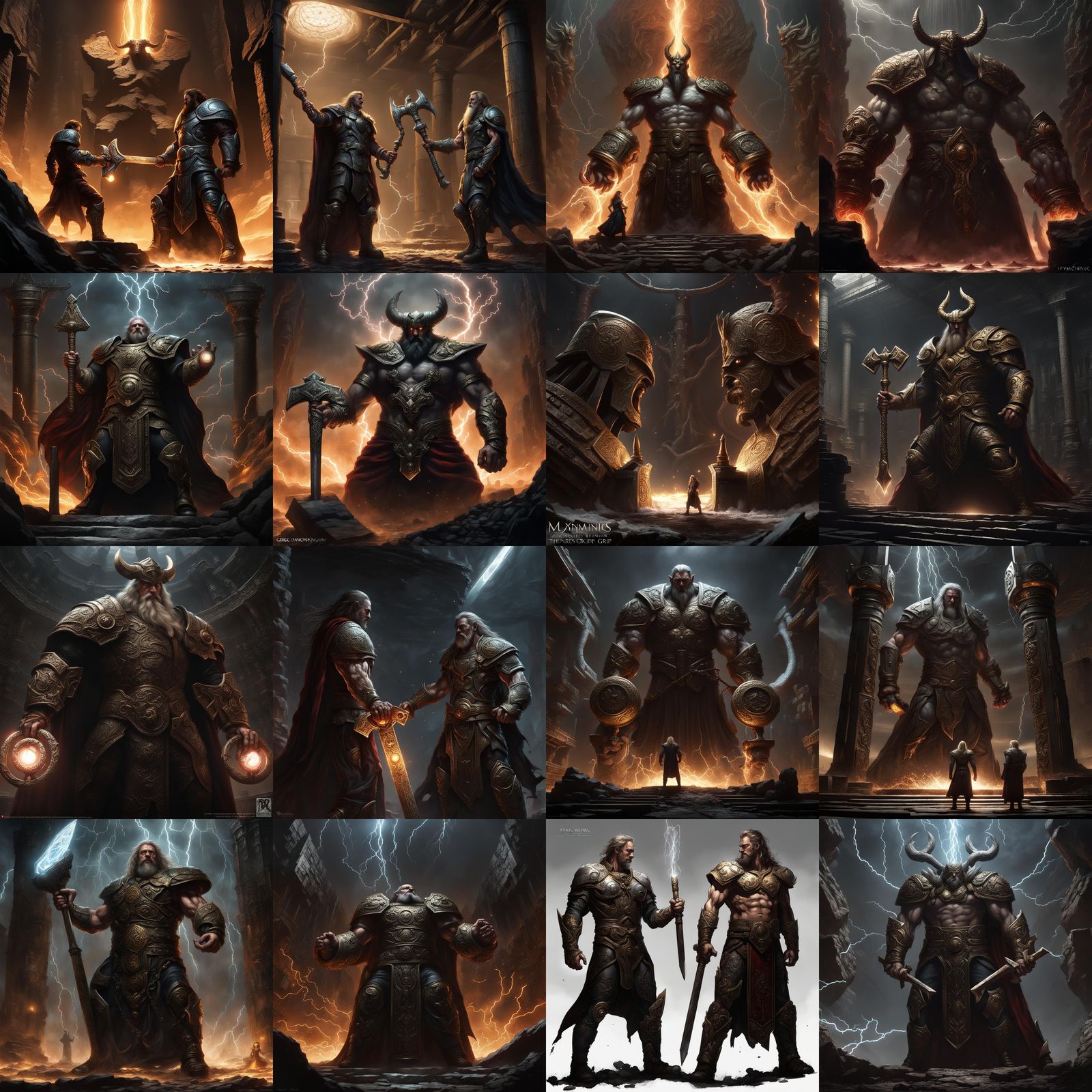 Epic Dark Fantasy Face-Off: Magne vs Hrungnir