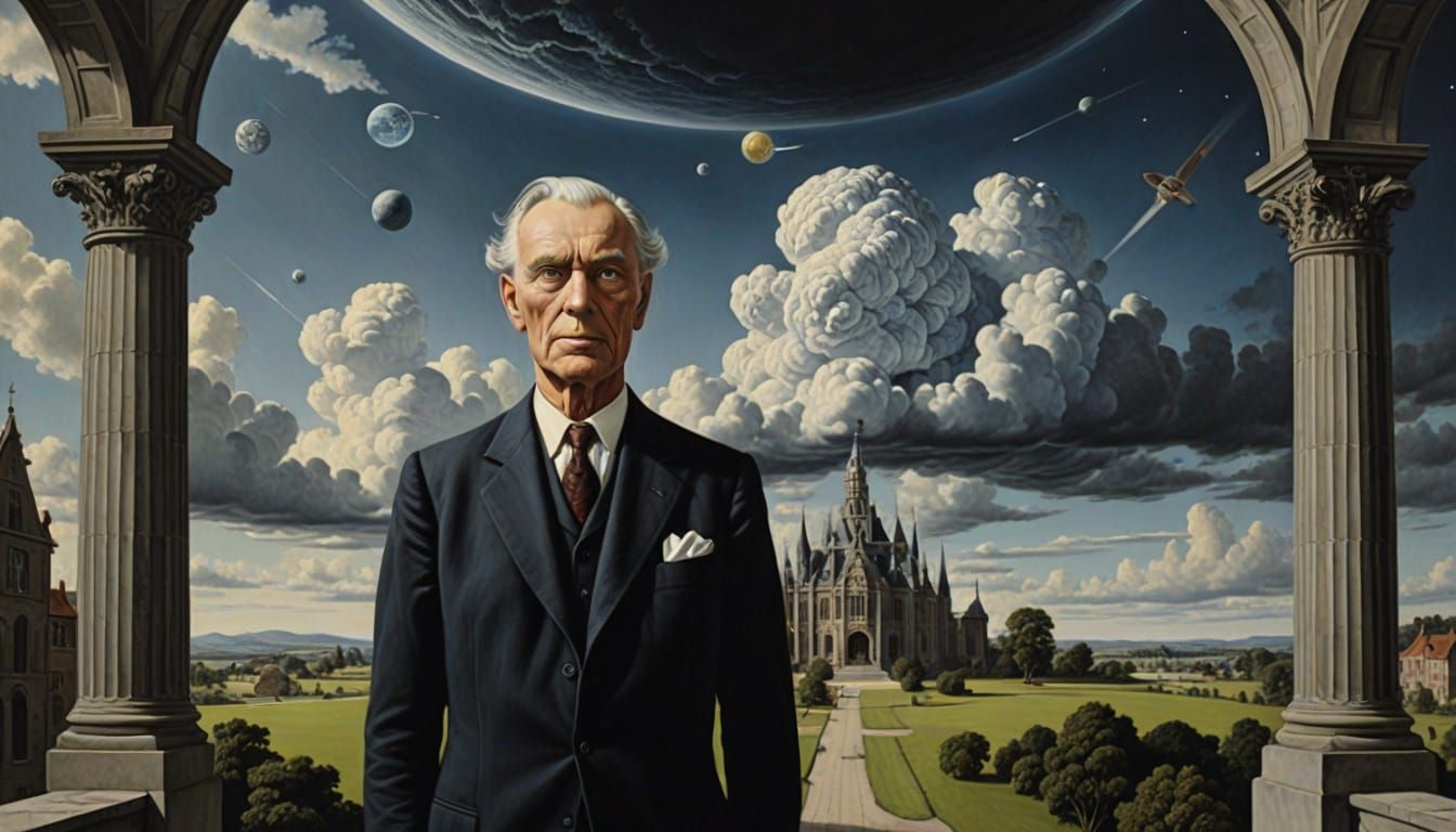 Metaphysical Painting Captures Profound Inner Questions