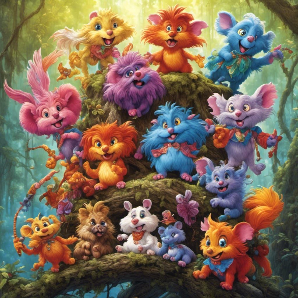 The Wuzzles: Hybrid Animals from an 80s Cartoon