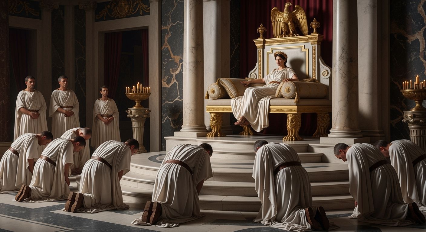 Empress Messalina's Throne Room in Ancient Rome