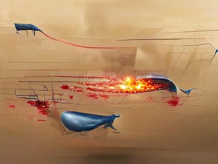 Blue Whale Terror Concept Art