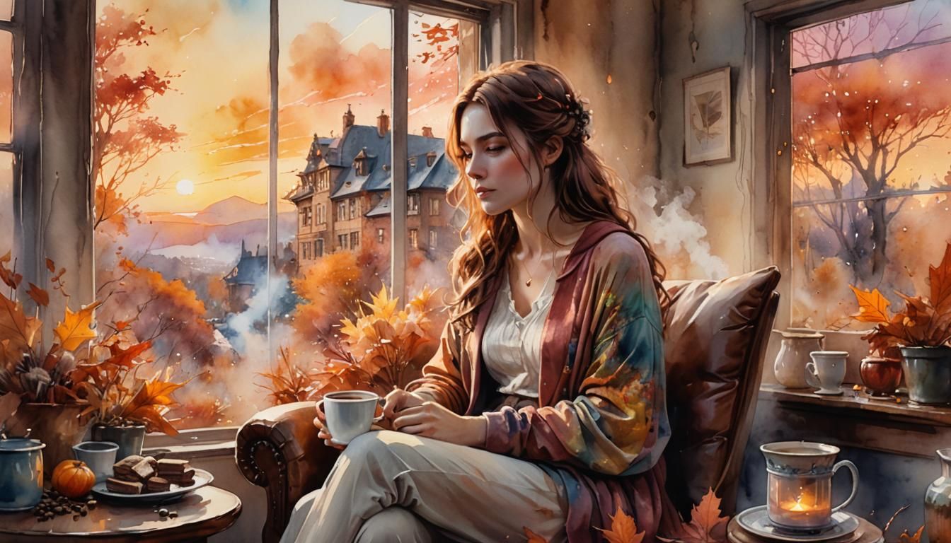 Cosy Autumn Painting
