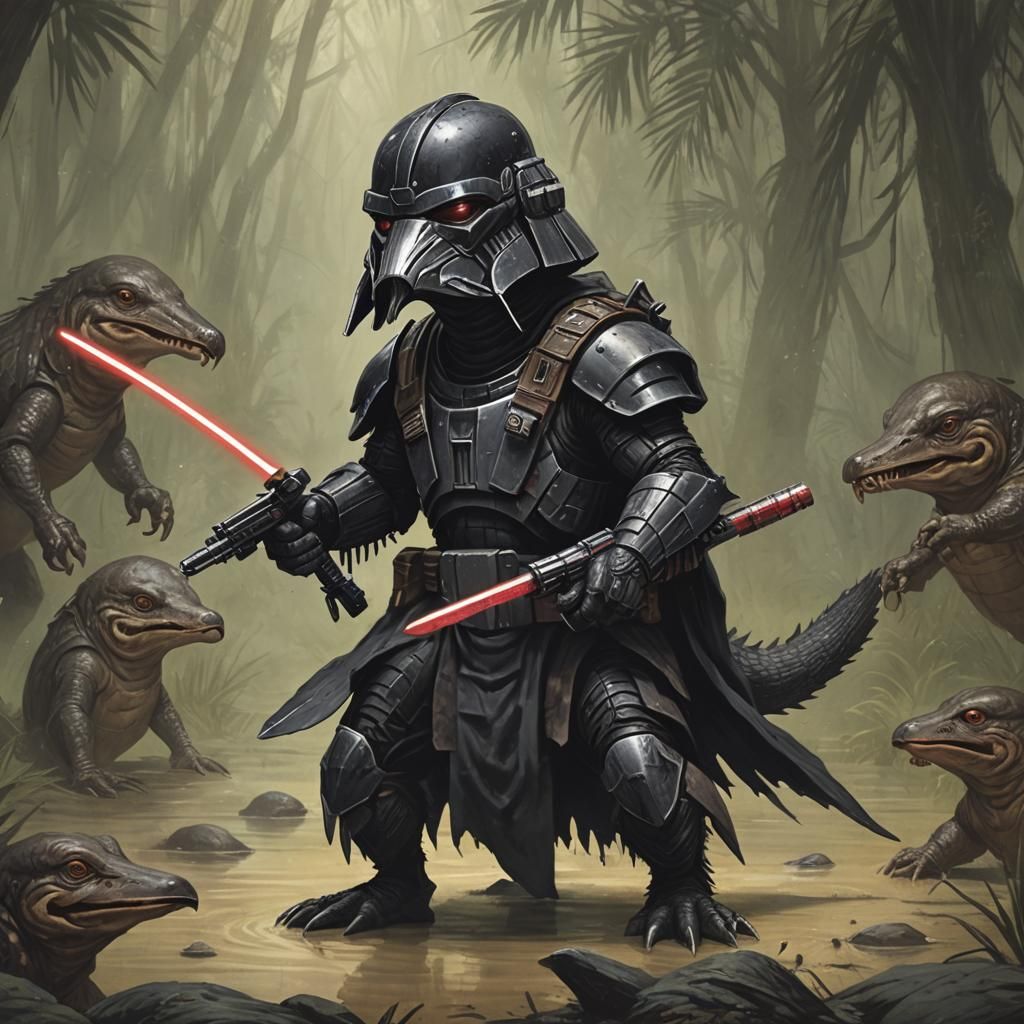 Sinister Darth Predator Platypus by Rutkowski