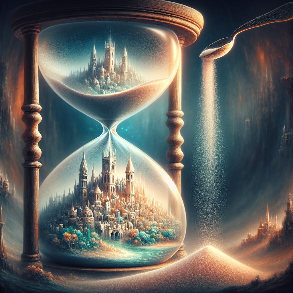 Hourglass City: A Romantic Era Vision