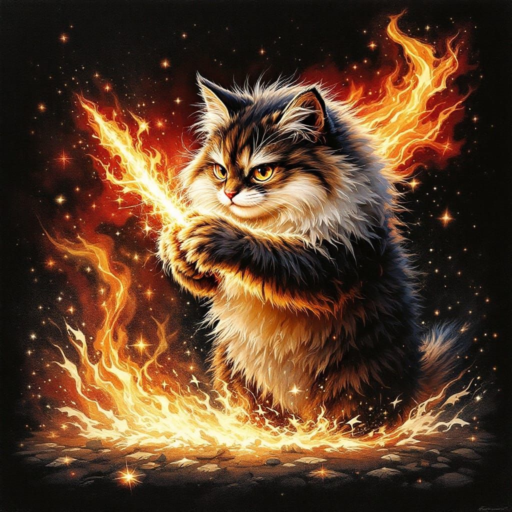 Magical Words of Enchantment in a Dreamlike Realm