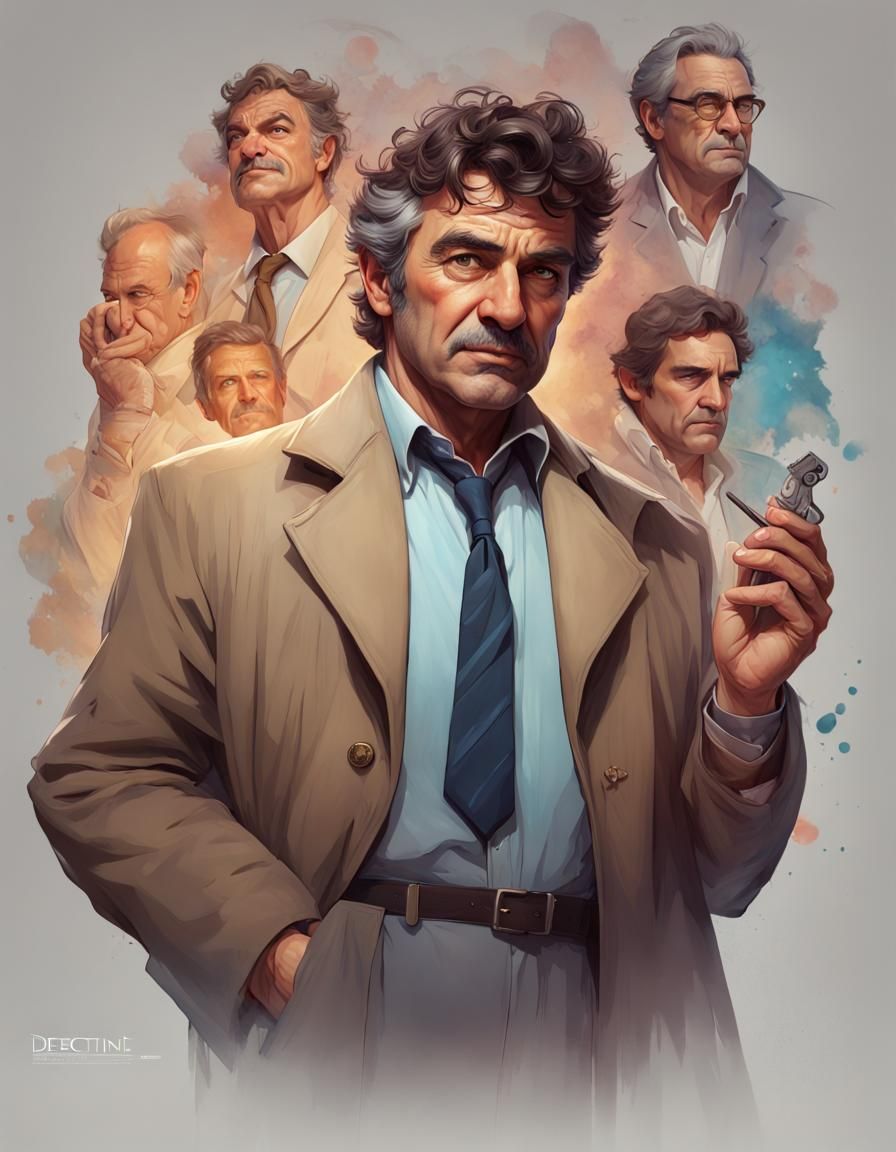 Columbo Asks One More Question: Artstation Portrait