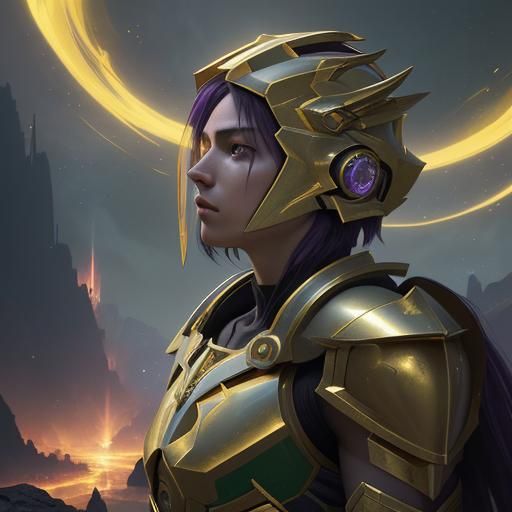 Gold Power Ranger in Dragon Armor, Deep Space Battle