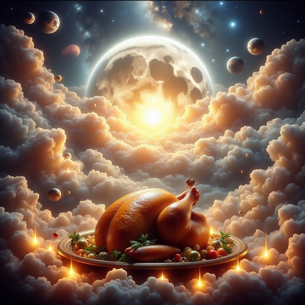 <lora:Dreamy Enchantment:1.0> Celebration of the cooked Turk...