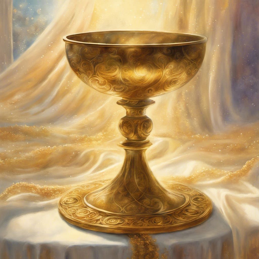 A golden chalice
