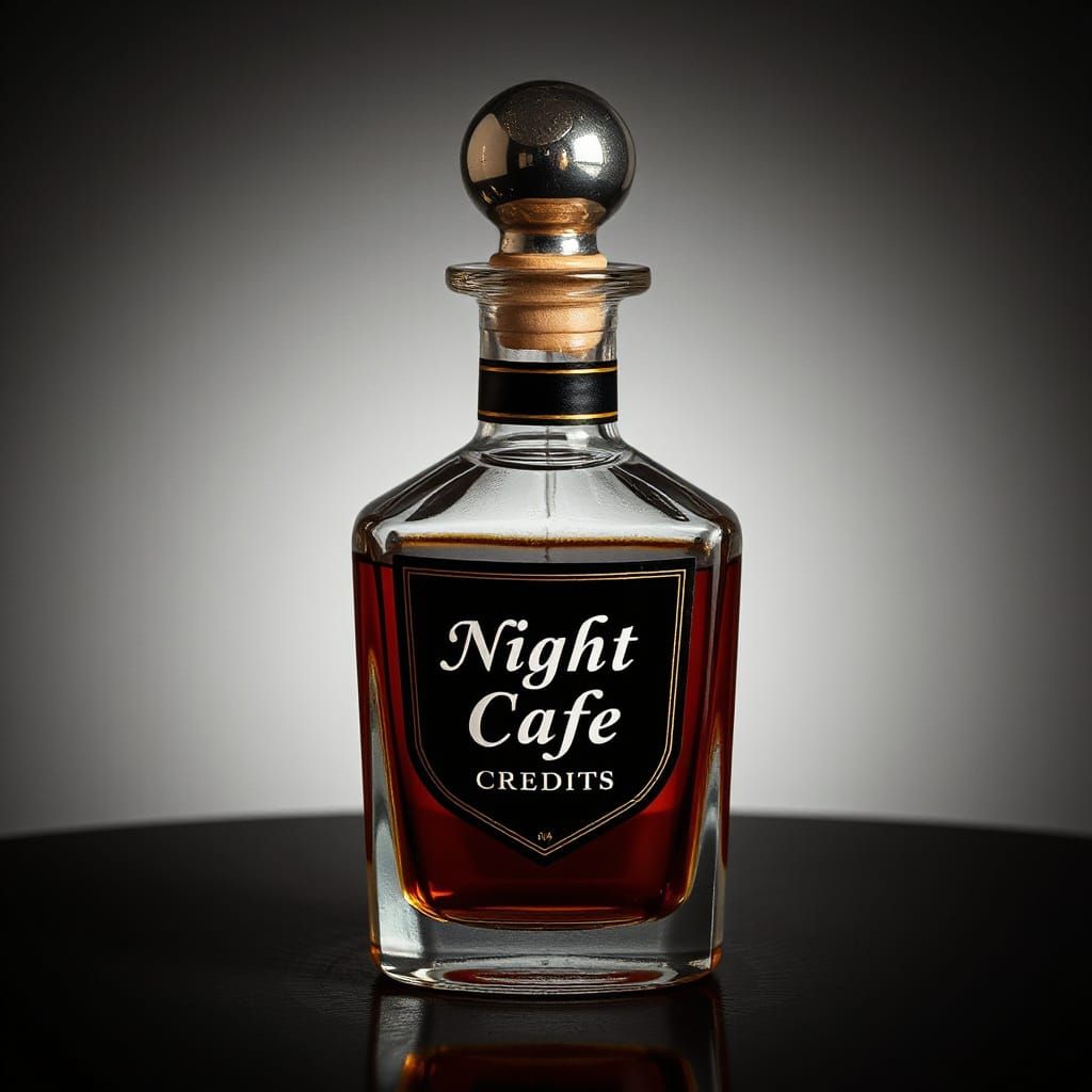 Elegant Classic Potion Bottle in Vintage Style