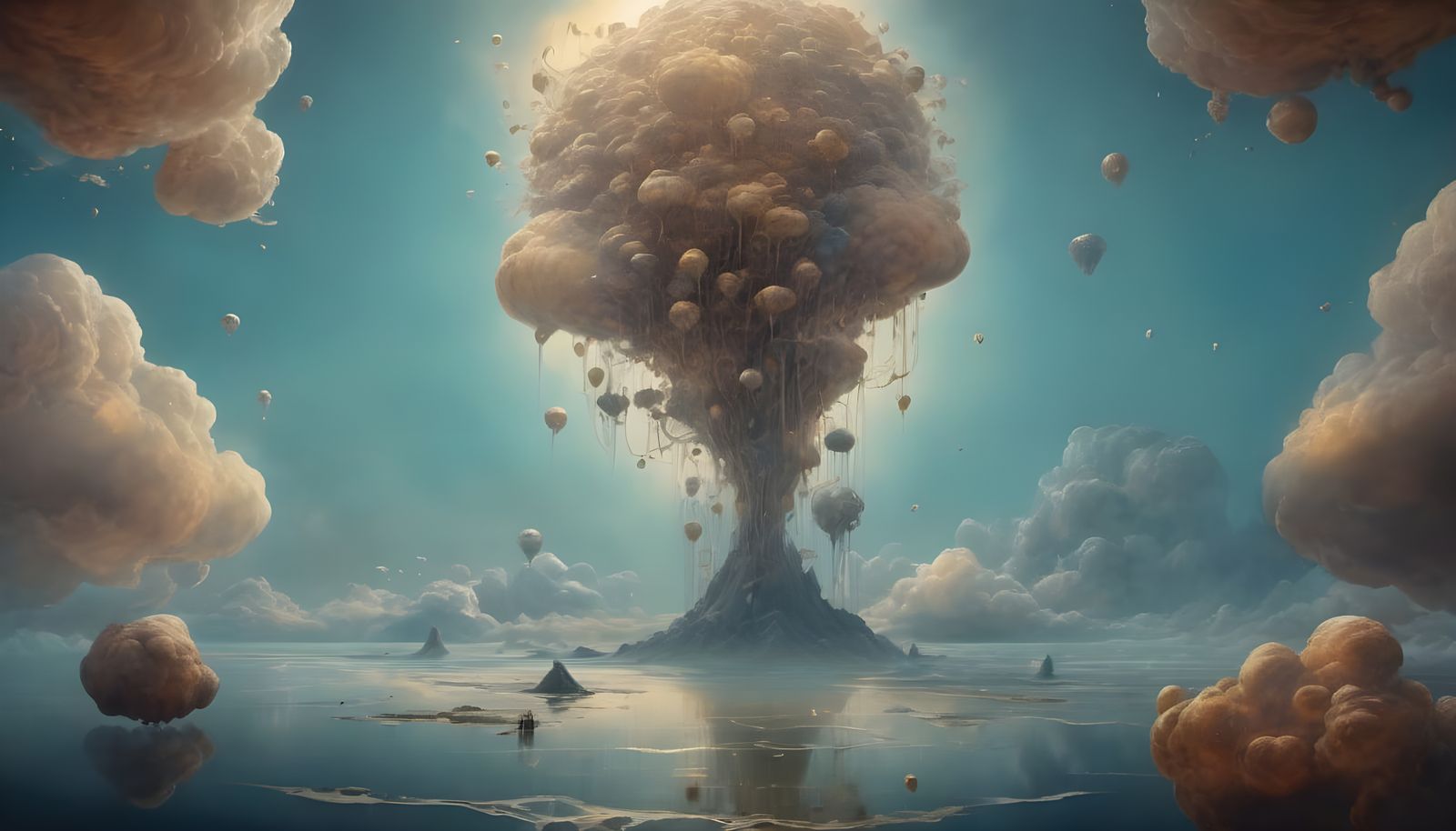 Surreal Dreamscapes in Hyperrealistic Style