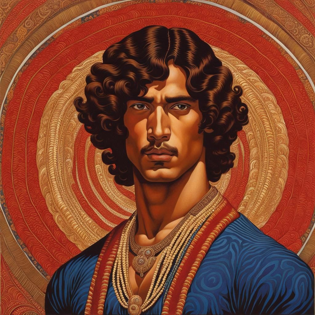 Handsome Man (Bengal School) 240324