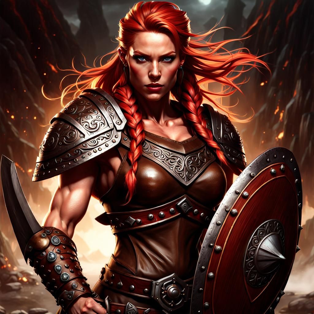 Female Viking Berserker