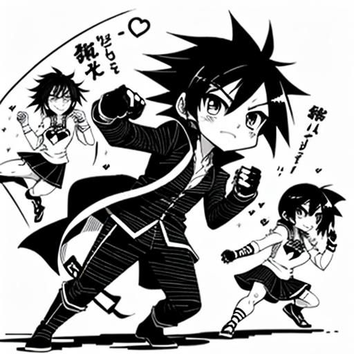 manga styles aimed at younger audiences incorporate elements of cuteness and simplicity alongside action and drama
