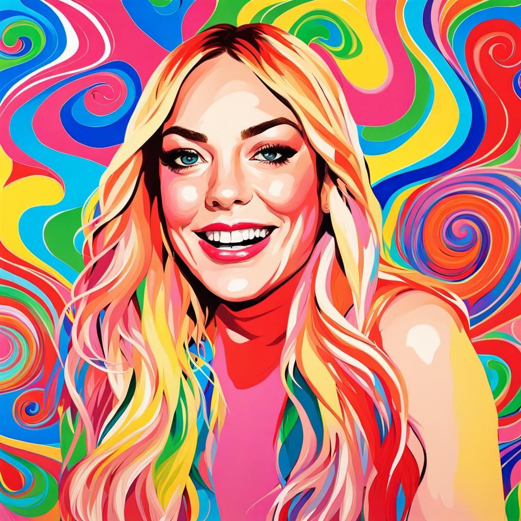 Lindsay Lohan and Hilary Duff in Candyland